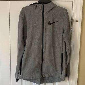 Nike full zip hooded lightweight jacket